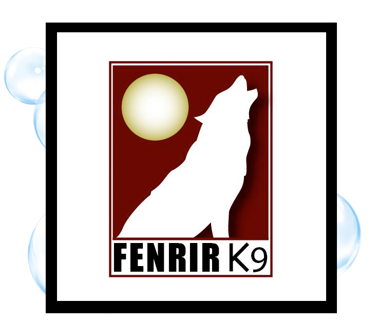 Fenrir K9 Logo 3 Logo Design: Thristy Fish Graphic Design