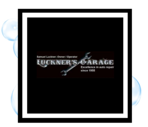 Luckner's Garage, Corning: Thirsty Fish Graphic Design Logo