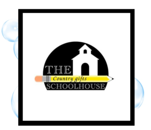 School House Country Gifts Logo: Thirsty Fish Graphic Design