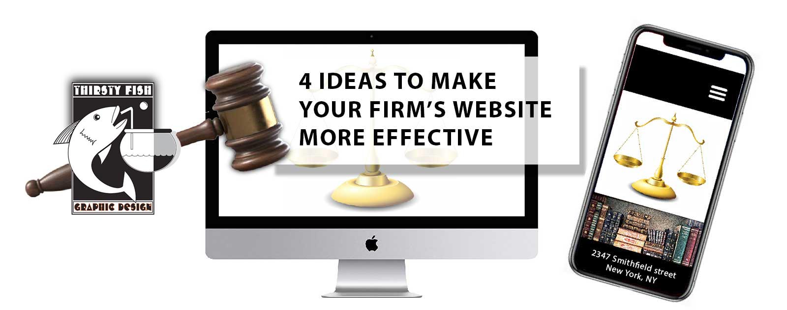 Four Ideas To Improve Your Law Firm’s Website
