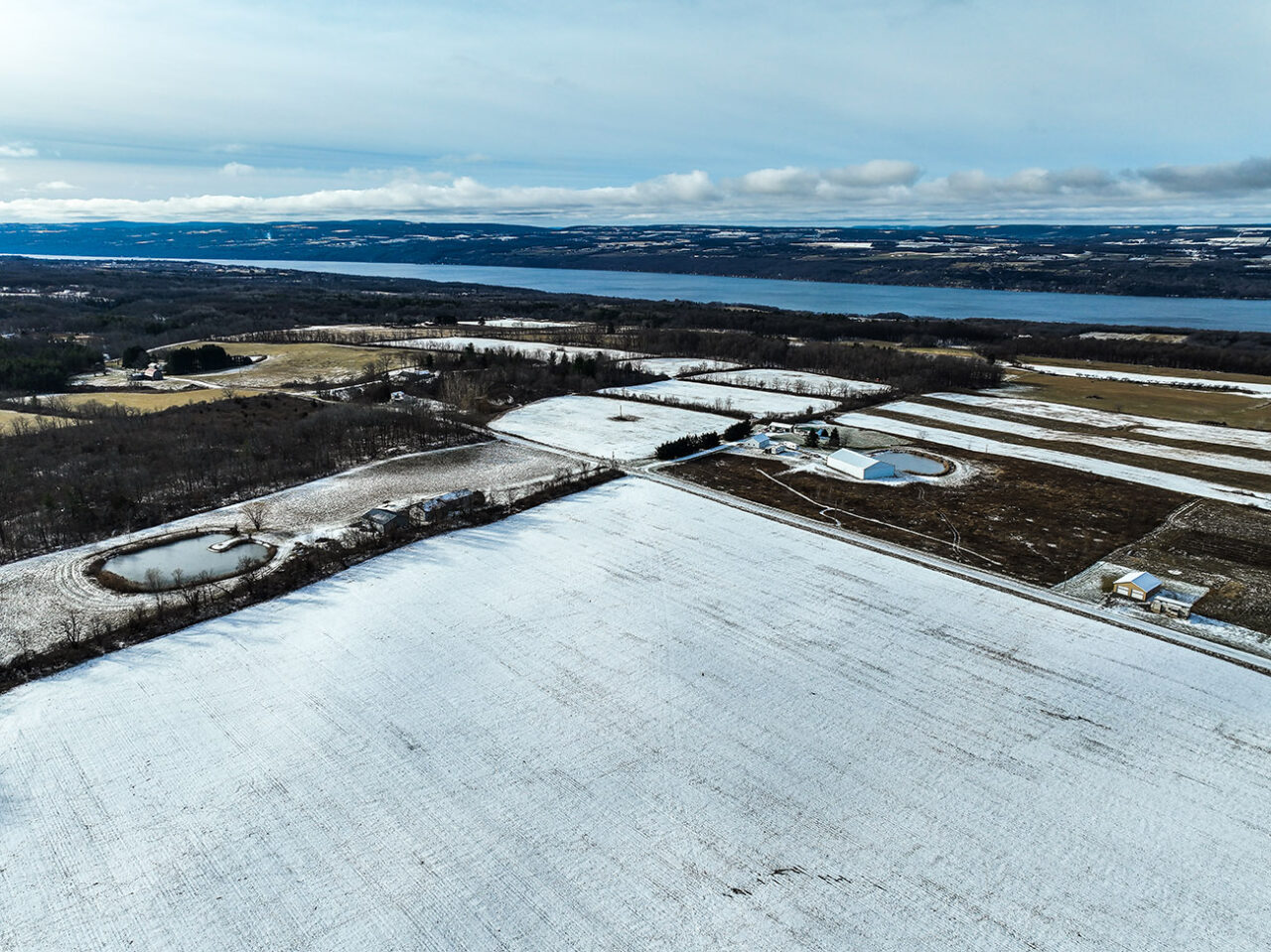 Aerial Real Estate Photography Cabins to Castles Thirsty Fish Graphic