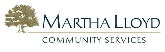 Martha Lloyd Community Services logo of Bradford County, PA. Clients of Thirsty Fish Graphic Design.